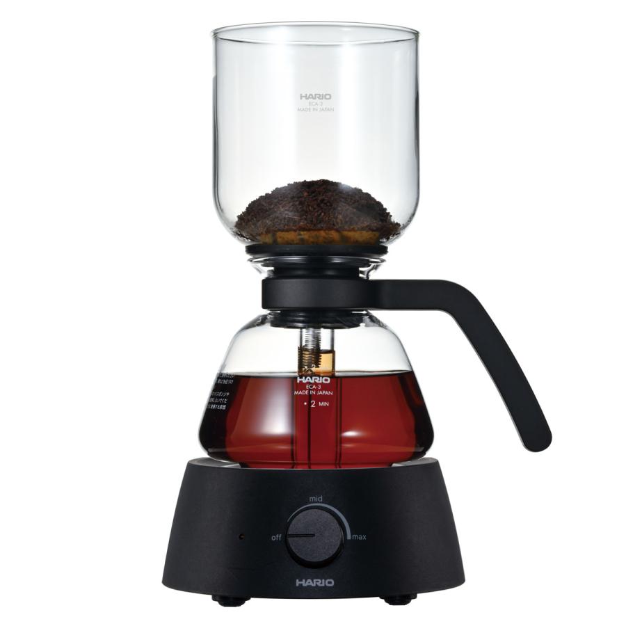 コーヒーサイフォン 360ml 3杯用 Electric Coffee Syphon 耐熱ガラス （ HARIO ハリオ コーヒーメーカー サイフォン コーヒーマシン 珈琲メーカー ）｜livingut｜12