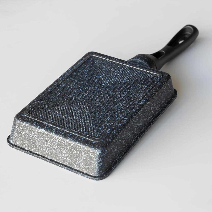 卵焼き器 ガス火専用 軽量 ダイヤモンドマーブル アルミキャスト ネオ