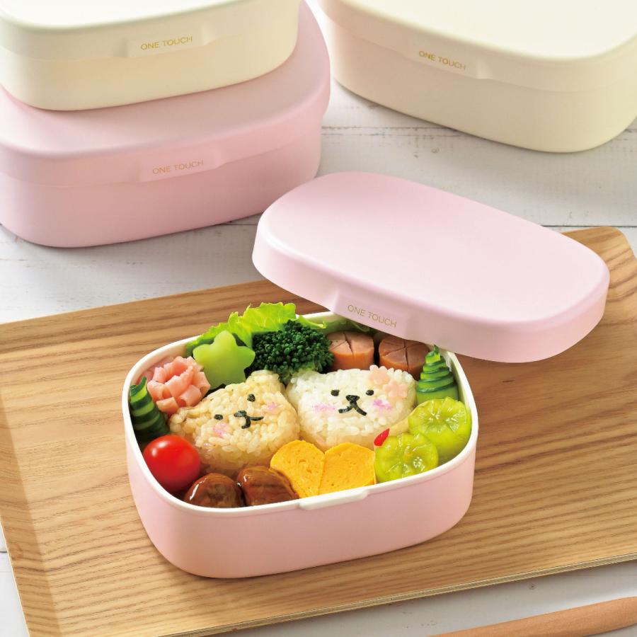 HAKOYA お弁当箱 さっと洗えるお弁当箱 S 1段 400ml （ 弁当箱