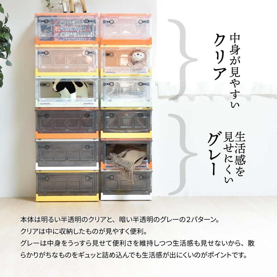 収納ボックス 折りたたみ収納BOX 44L キャスター付き ( 収納 収納ボックス 折りたたみ収納BOX 44L キャスター付き ( 収納
