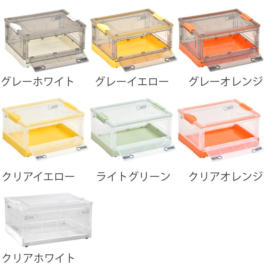 収納ボックス 折りたたみ収納BOX 44L キャスター付き ( 収納 収納ボックス 折りたたみ収納BOX 44L キャスター付き ( 収納