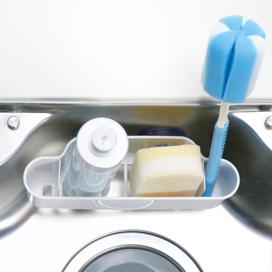 リッチェル（Richell） スポンジラック シェリー ボトル洗い・スポンジ
