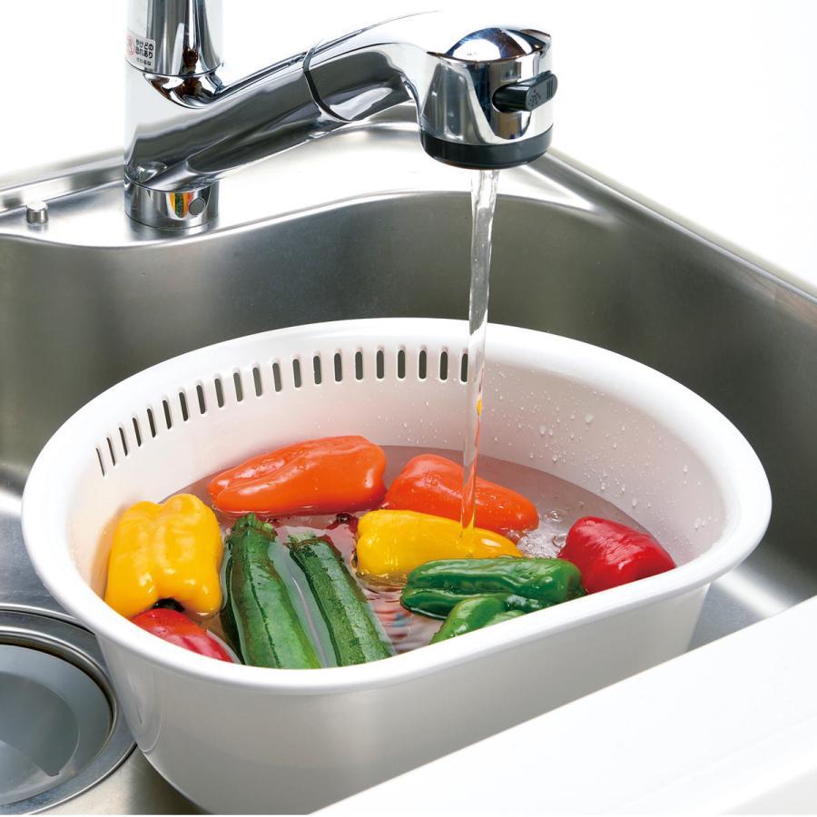 リッチェル 洗い桶 D型 L シェリー （ 日本製 抗菌 洗桶 洗いおけ