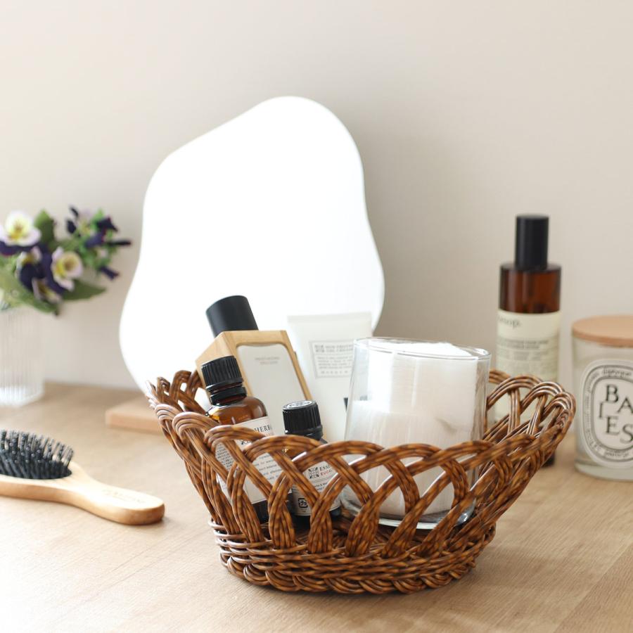 Creer バスケット ユティル ラウンドバスケットL 洗える （ かご