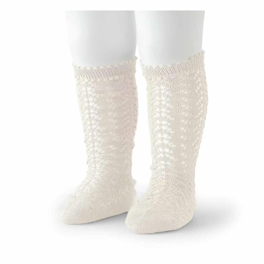 靴下 condor 子供用 12ヶ月〜18ヶ月 Perle openwork knee socks （ コンドル 子供用靴下 キッズ ソックス くつ下 ）｜livingut｜20