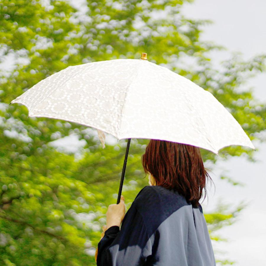 SUR MER 日傘 SURMER 折りたたみ 麻刺繍 輪っか 水玉 ナチュラル SUR MER 日傘 SURMER 折りたたみ 麻刺繍 輪っか 水玉 ナチュラル