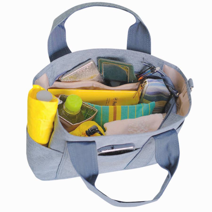 nicott（ニコット） トートバッグ TakeMe 大きめ 撥水 ショルダー 斜