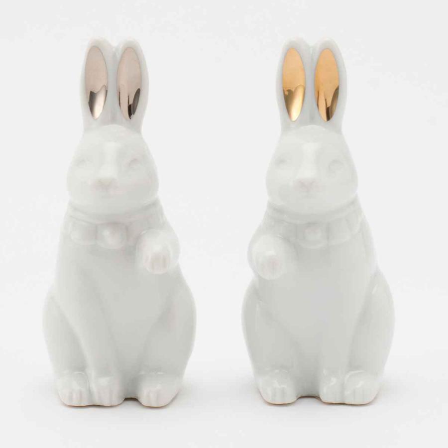 オブジェ 12cm 置物 Floyd Fortune Rabbit 磁器 瀬戸焼 （ 置き物 インテリア 小物 アニマル 動物 ）｜livingut｜06