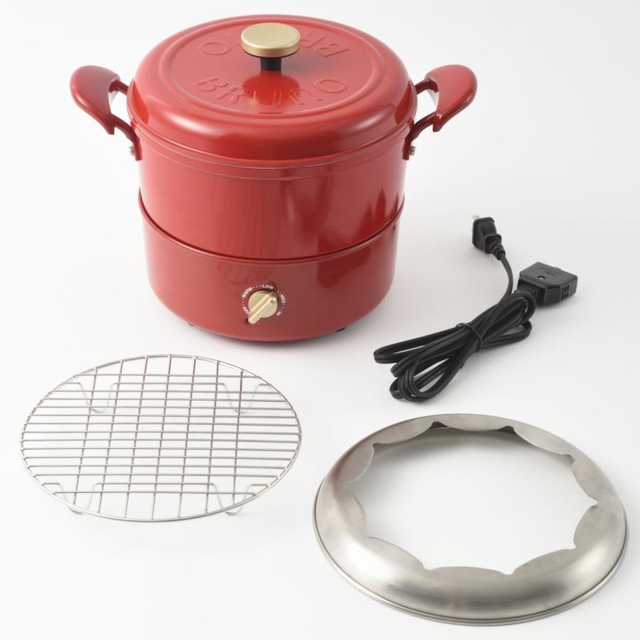 BRUNO（ブルーノ） マルチグリルポット 2L 卓上鍋 多機能鍋 電気鍋