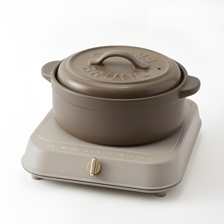 BRUNO（ブルーノ） 特価 セラミックポット 8号 2L IH対応 サーマテック