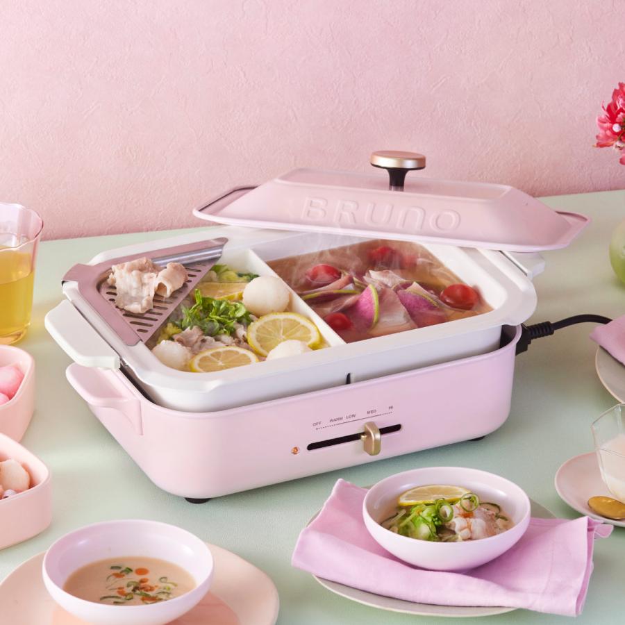 BRUNO コンパクトホットプレート 限定カラー たこ焼きプレート BRUNO コンパクトホットプレート 限定カラー たこ焼きプレート