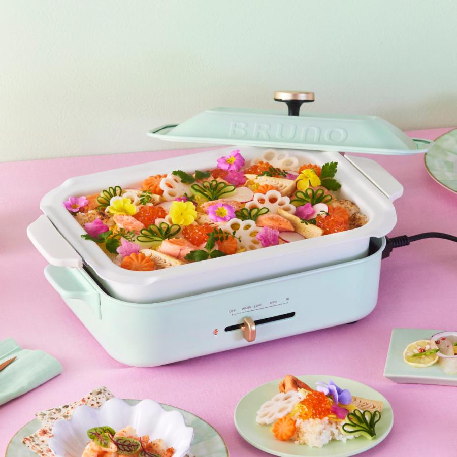 BRUNO コンパクトホットプレート 限定カラー たこ焼きプレート BRUNO コンパクトホットプレート 限定カラー たこ焼きプレート