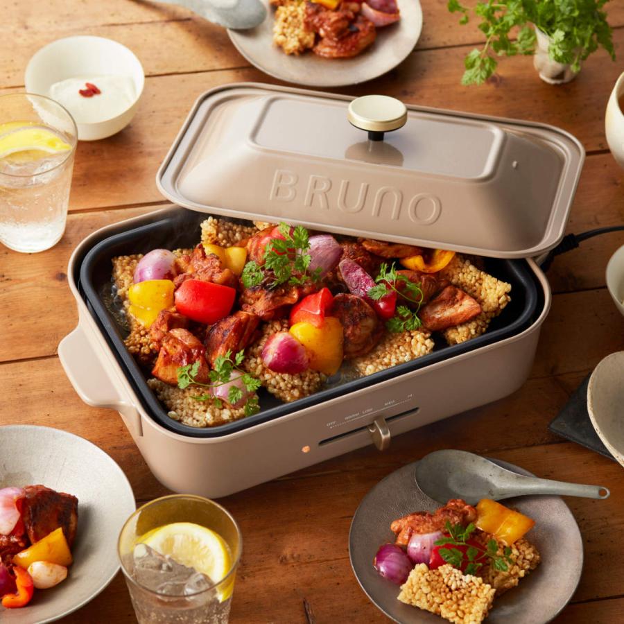 BRUNO コンパクトホットプレート 限定カラー たこ焼きプレート BRUNO コンパクトホットプレート 限定カラー たこ焼きプレート