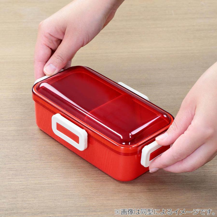 お弁当箱 抗菌ふわっと弁当箱 1段 530ml （ ランチボックス 弁当箱 食洗機対応 レンジ対応 一段 日本製 ）｜livingut｜23