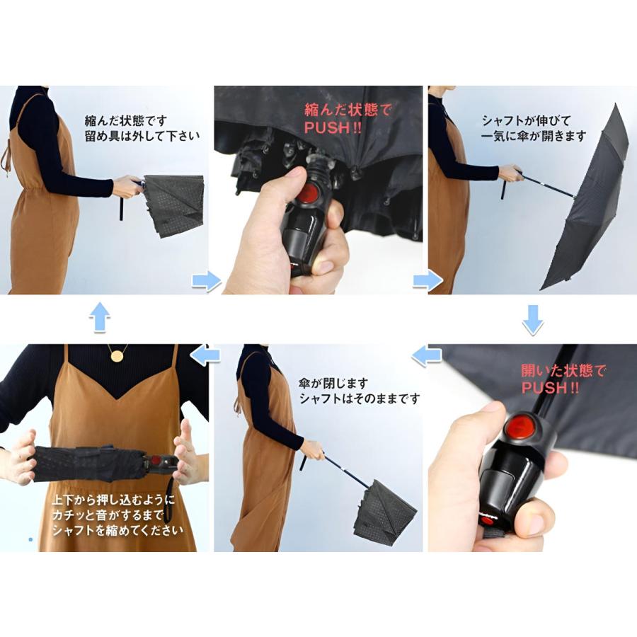 Knirps（クニルプス） 折りたたみ傘 自動開閉 T.280 チャレンジブルー