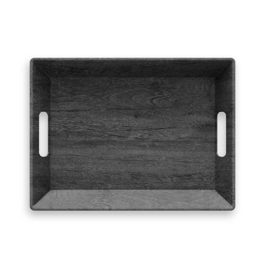 トレー 50cm 木目調 ブラック Planta プランタ プラスチック （ 食洗機