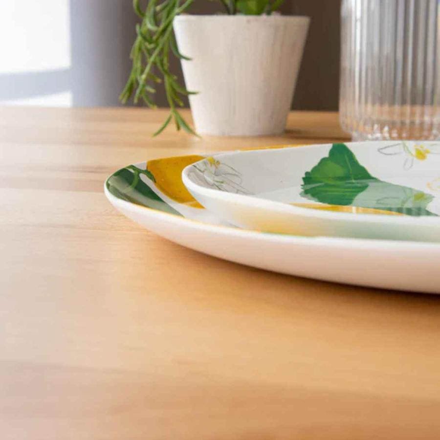 プレート 27cm フレッシュレモン プラスチック （ 食洗機対応 皿 お皿
