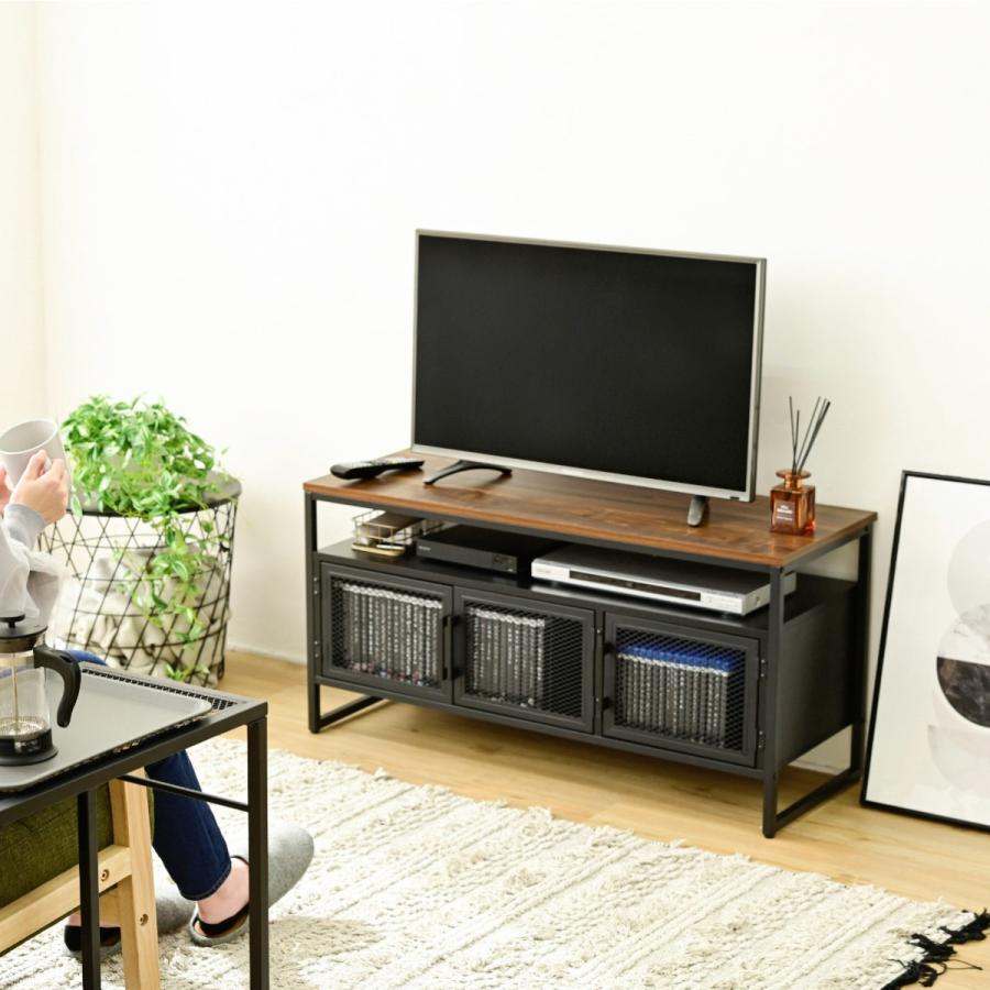 JK-PLAN（ジェイケイ・プラン） テレビボード ヴィンテージ調 メッシュ