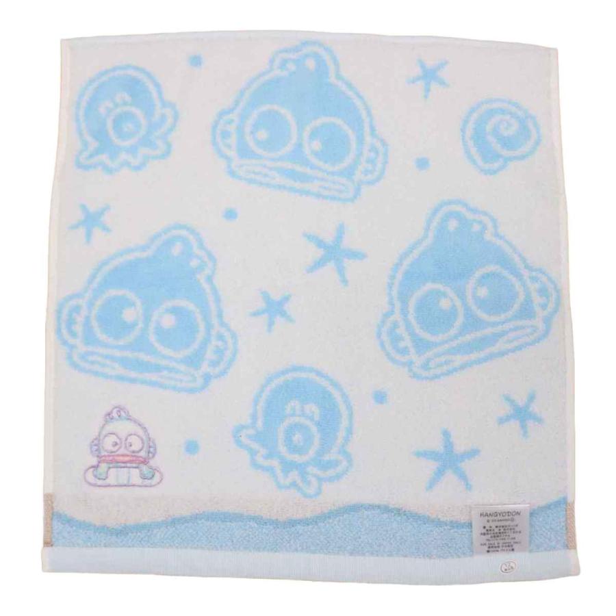 sanrio（サンリオ） ハンドタオル ハンギョドン 34×35cm マリン
