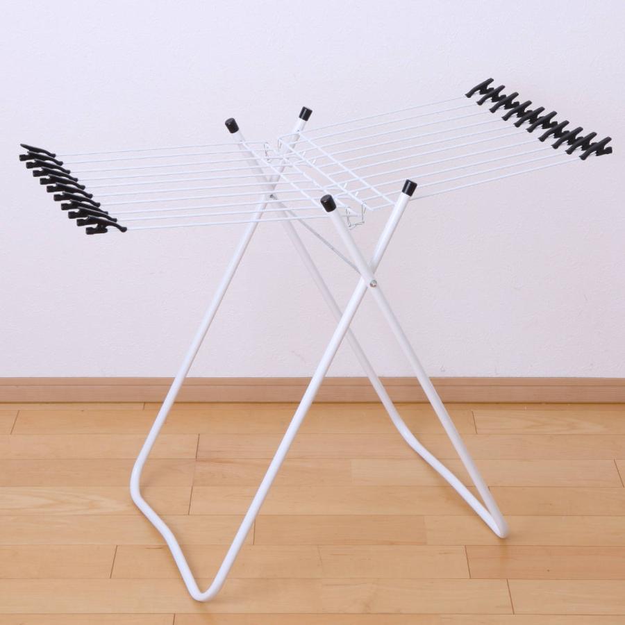 サワフジ 物干し 室内 スタンド物干しE20 DX （ タオル干し 洗濯