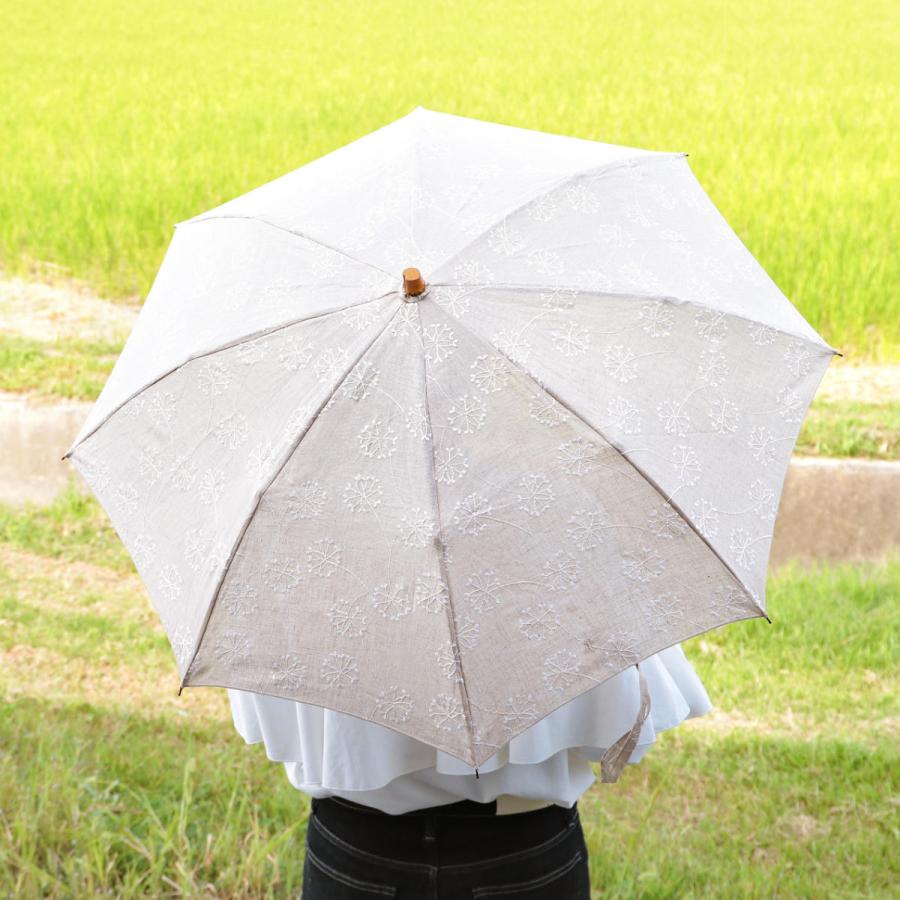 SUR MER 日傘 SURMER 折りたたみ 麻刺繍 日本製 ( sur mer シュ SUR MER 日傘 SURMER 折りたたみ 麻刺繍 日本製 ( sur mer シュ