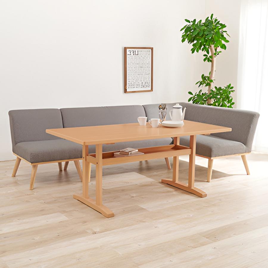 HAGiHARA（萩原） ソファ 幅130cm 2人掛け ファブリック 右肘