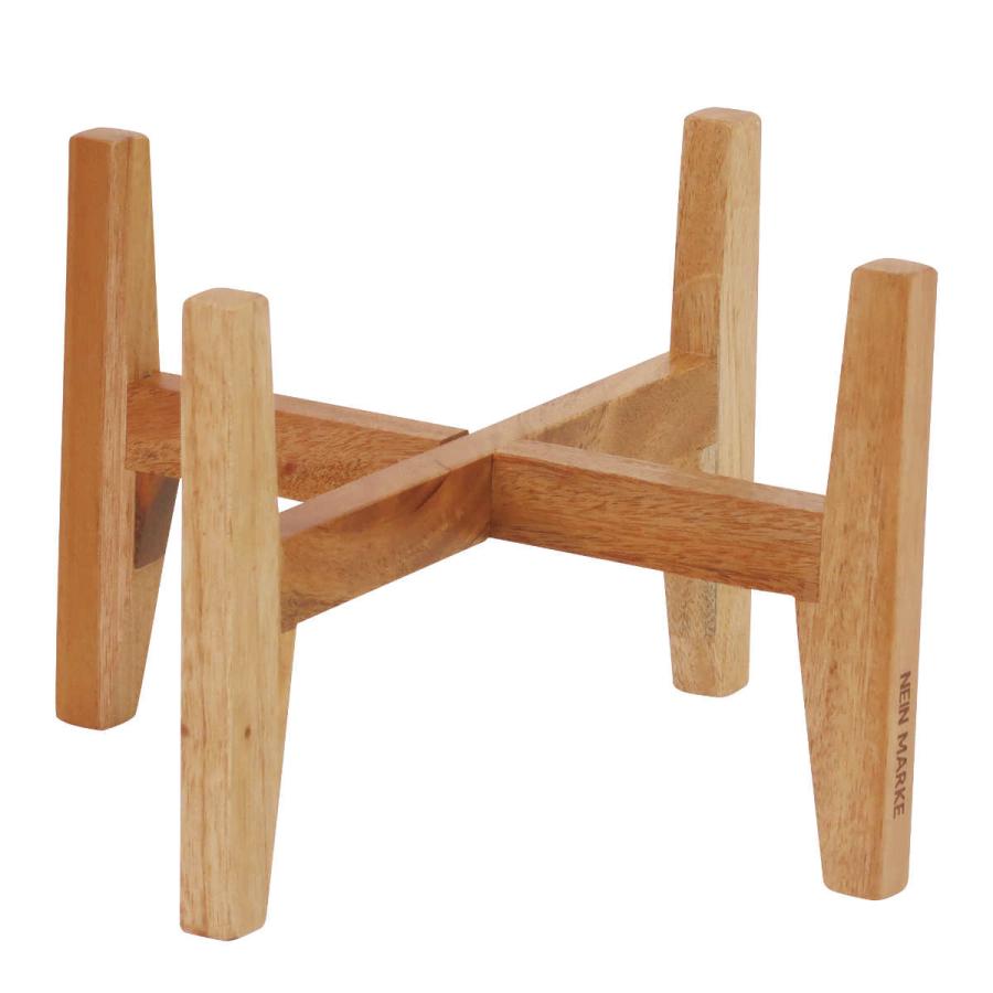 Creer ポットスタンド ナインマーケ マホガニー L ロー （ プランター