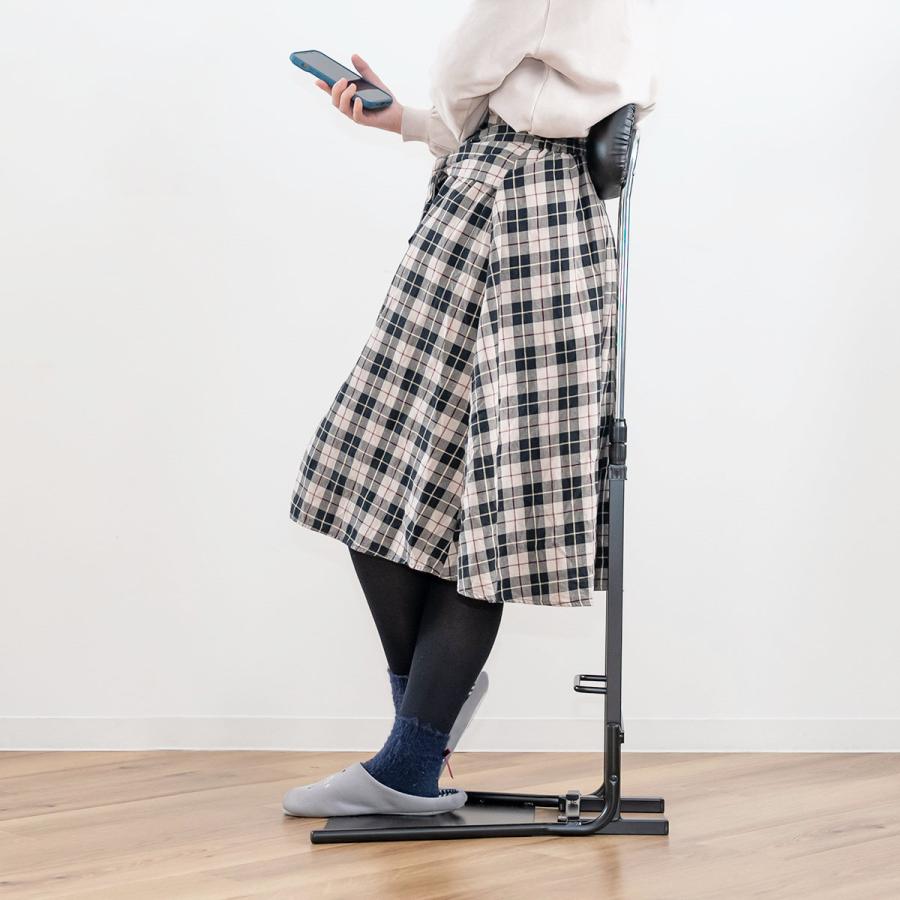 ルネセイコウ オフィスチェア 腰痛 チェアスタンド 立ち姿勢サポート