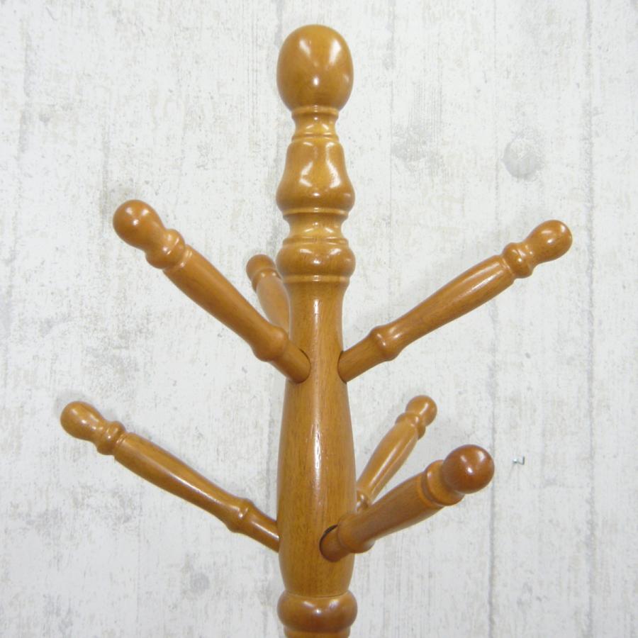 ポールハンガー 木製 ポーチラック （ ハンガーラック コートハンガー