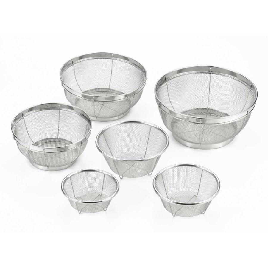 ヨシカワ ザル 6点セット ステンレス製 郷技 日本製 （ ざる