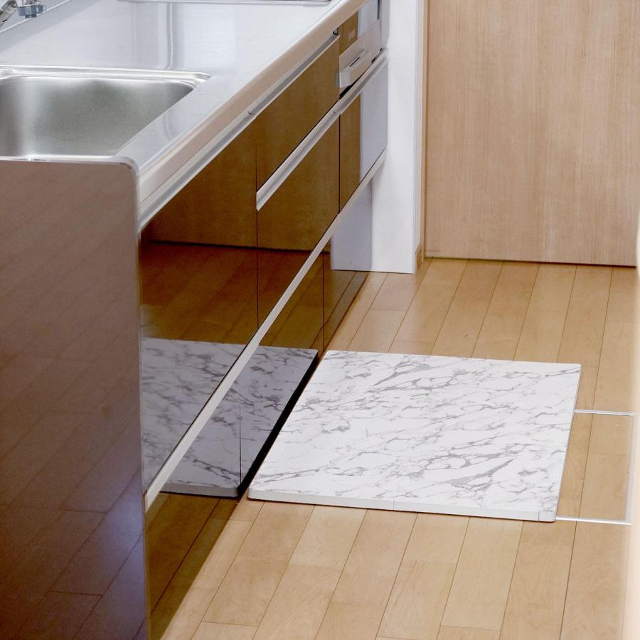 ジョイントマット 抗菌加工 大理石柄 約30×30cm 厚手 厚さ約20mm 6枚