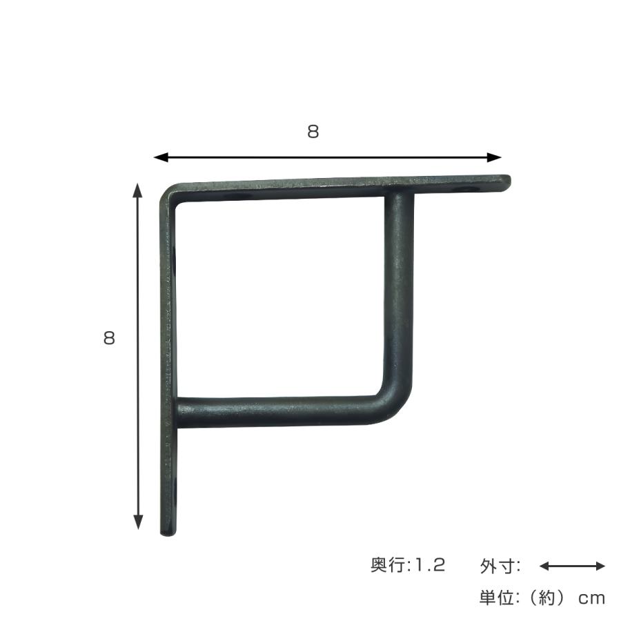 新品◾️アイアン ブラケット DELTA アイアンブラケット L アイアン棚受け | ゼネラルストア