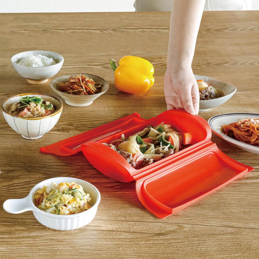 ルクエ　シリコン　セット Lekue（ルクエ） スチームケース SS 電子レンジ調理器 （ ルクエ