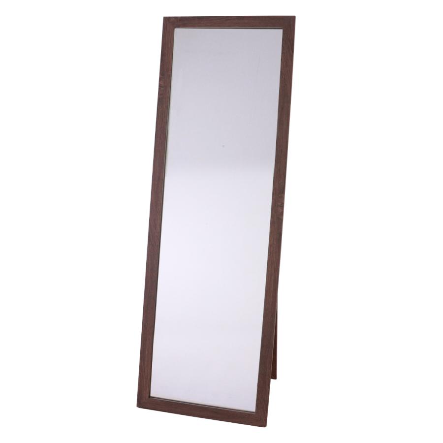 全身鏡 木製フレーム 約150cm x 50cm スタンドミラー 全身 木枠 50×150cm （ ミラー 鏡 おしゃれ