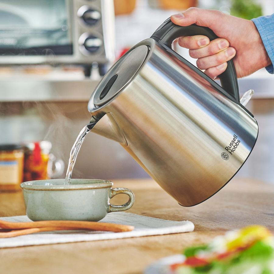 Russell Hobbs 電気ケトル 1L ステンレス製 ベーシックケトル （ ラッセルホブス 電気ポット 1000mL 湯沸かし 湯沸かし器 ポット おしゃれ ）｜livingut｜20