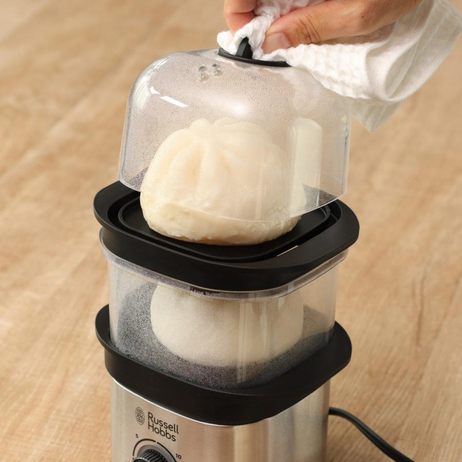 RUSSELL HOBBS 特典付き Russell Hobbs 電動蒸し器 2段 クイック RUSSELL HOBBS 特典付き Russell Hobbs 電動蒸し器 2段 クイック