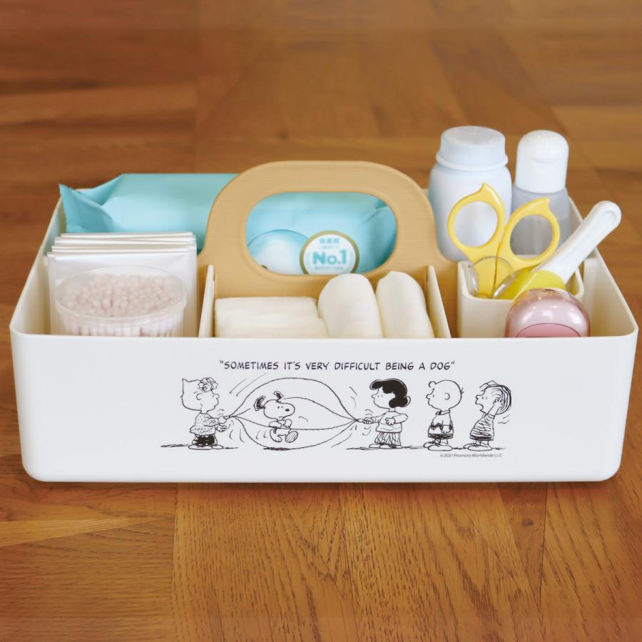 錦化成 収納ボックス スヌーピー トッテベビー ベビー （ 収納