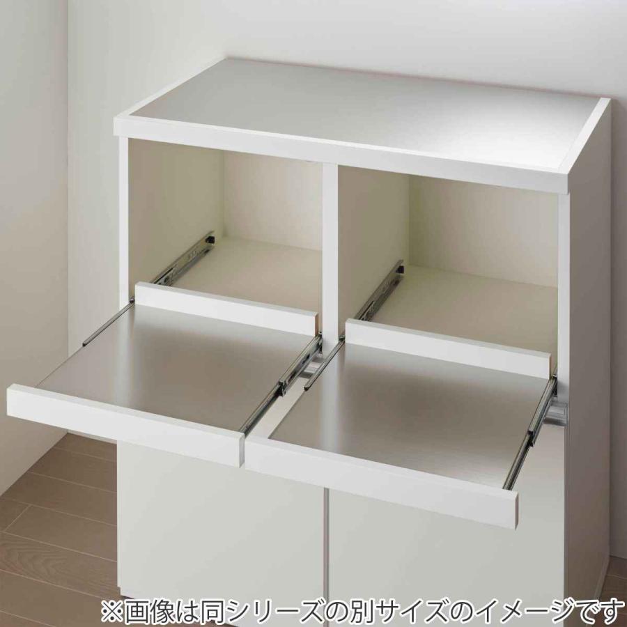 フナモコ キッチンカウンター ステンレス天板 フルスライド棚 約 フナモコ キッチンカウンター ステンレス天板 フルスライド棚 約