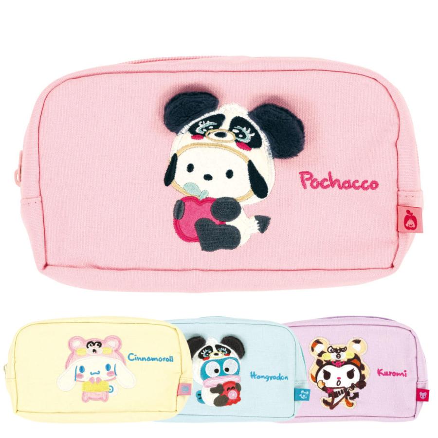サンリオPOCHACCOペンケース＆講談社:色鉛筆:筆箱セット『平成レトロ