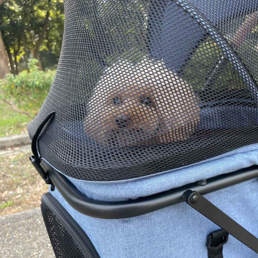 ペットカート 4輪タイプ 小型犬 中型犬 日傘 キャリーコット
