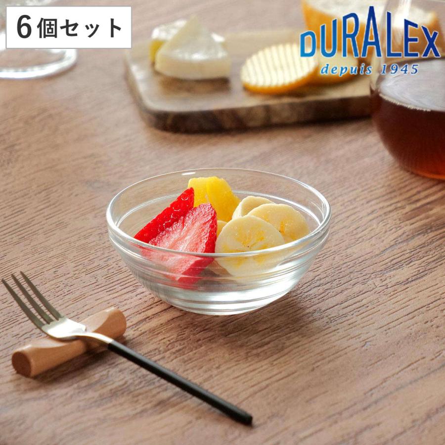 DURALEX ボウル 10.5cm LYS STACK リススタック 強化ガラス 6個 DURALEX ボウル 10.5cm LYS STACK リススタック 強化ガラス 6個