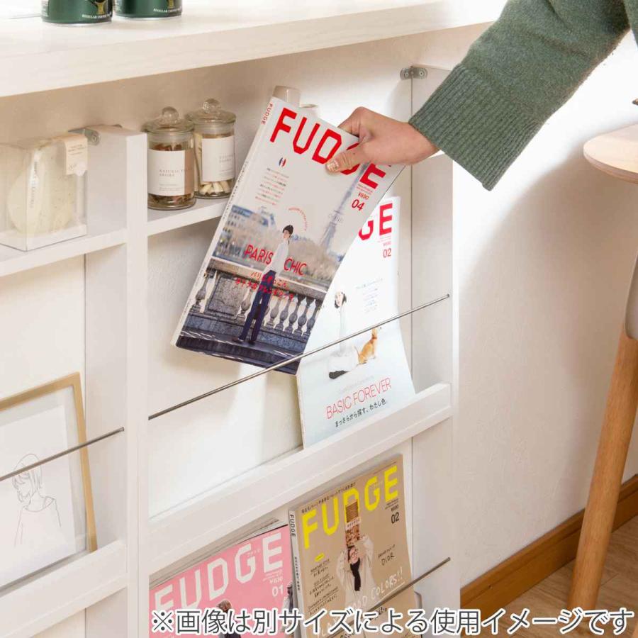 薄型 マガジンラック 2段 幅36cm ( 本棚 雑誌収納 ブック 薄型 マガジンラック 2段 幅36cm ( 本棚 雑誌収納 ブック