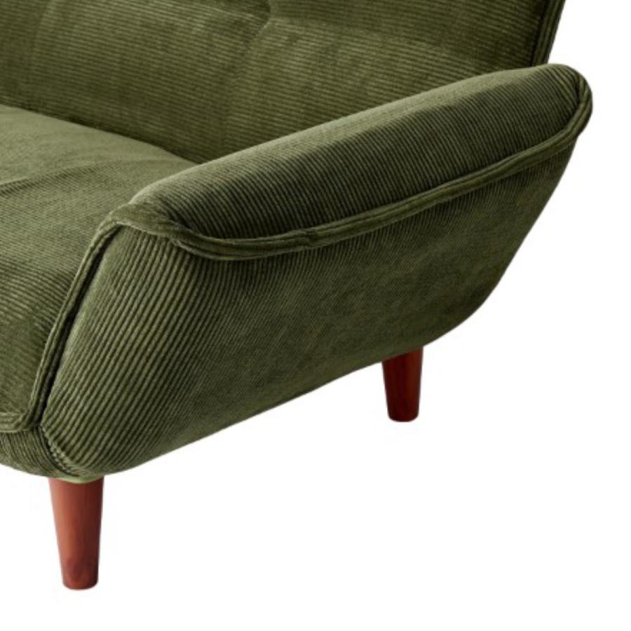 セルタン ソファ 2人掛け 幅130cm カウチソファー コーデュロイ