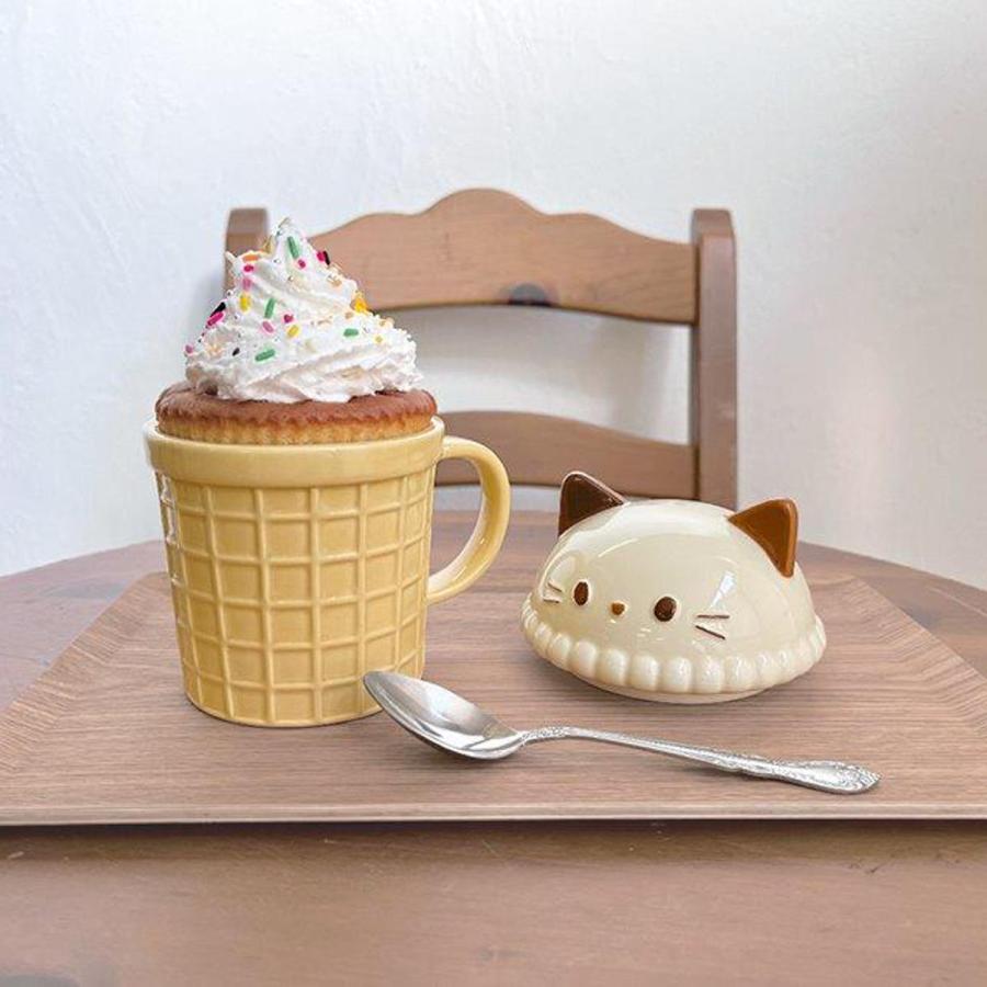 DECOLE（デコレ） マグカップ 200ml アニマルアイスマグ 陶器 （ マグ