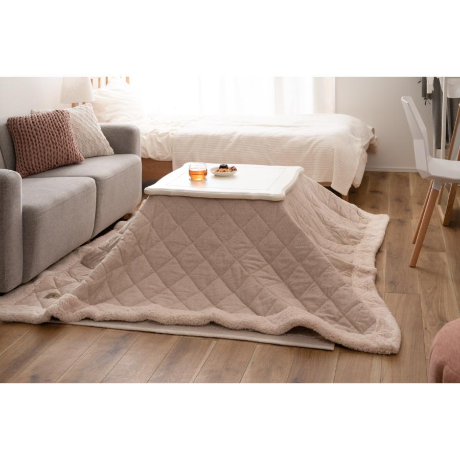 こたつ　テーブル/アンティーク風/猫脚 /白/新品/山田電機１０５×７０高さ４１ 猫脚こたつテーブル こたつ 炬燵 単品 70×70cm 正方形 テーブル