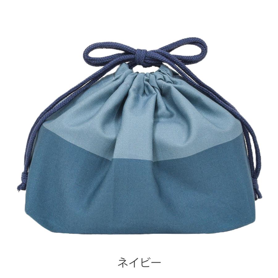 巾着 モノクロームランチ巾着 （ 弁当袋 お弁当袋 ランチバッグ