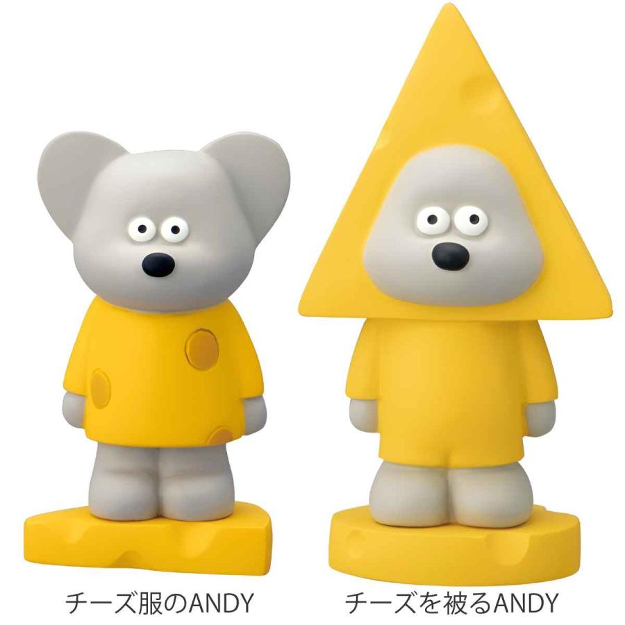 マスコット ANDY チーズ服 チーズを被る ねずみのANDY 松本セイジ