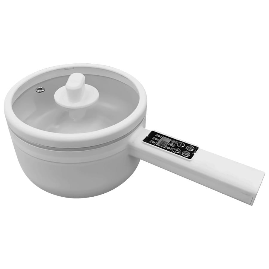 トレードワン 電気片手鍋 20cm Chef 蓋付き 蒸し器付き 万能調理 トレードワン 電気片手鍋 20cm Chef 蓋付き 蒸し器付き 万能調理