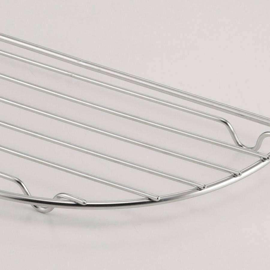 下村企販 トンカツ網 半月型 ママクック とんかつ皿 食洗機対応 日本製