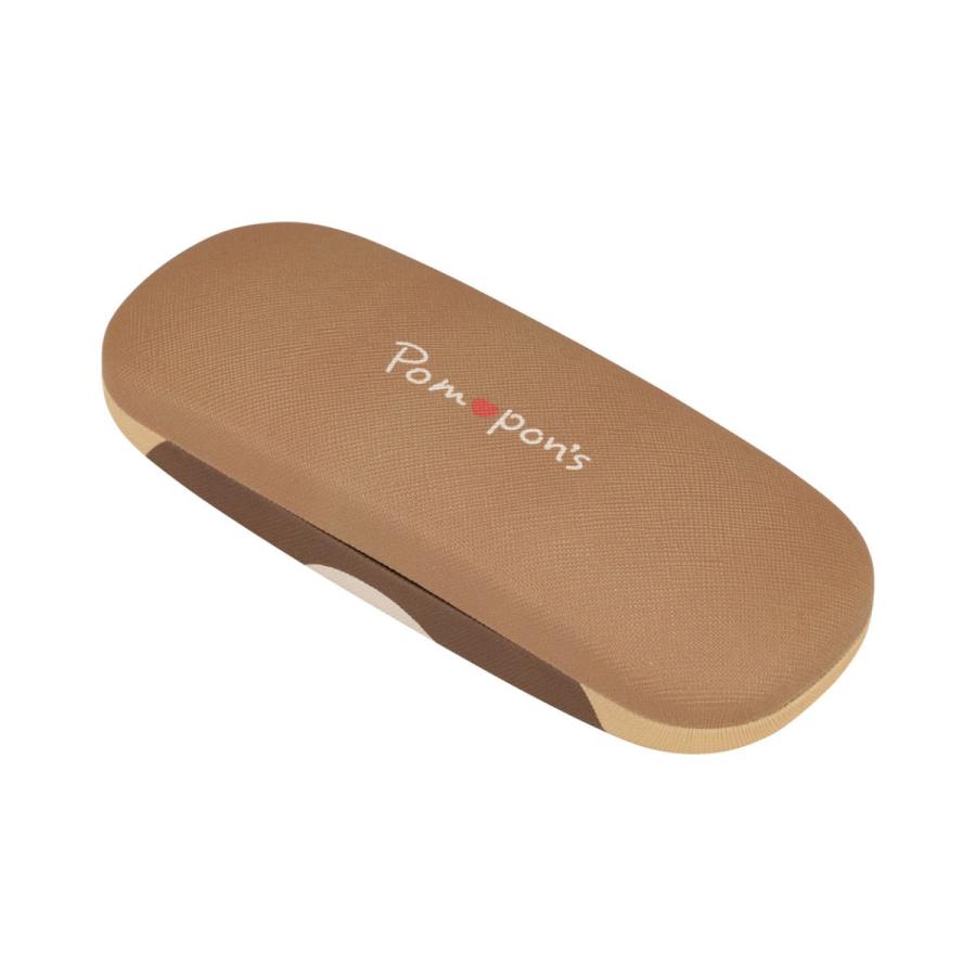 スケーター メガネケース Pompons キャラクター ハード （ 眼鏡ケース